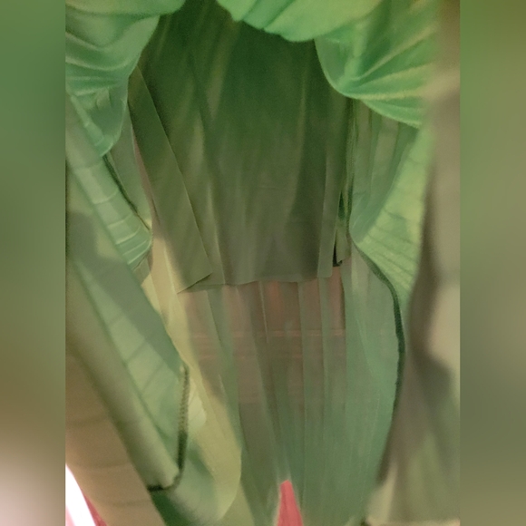 Love Poem green pleated skirt - Picture 5 of 9